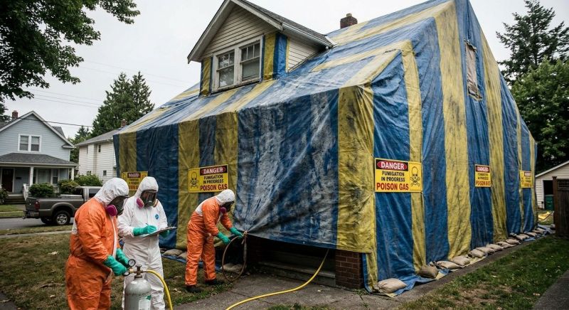 Tent Fumigation in San Antonio, TX