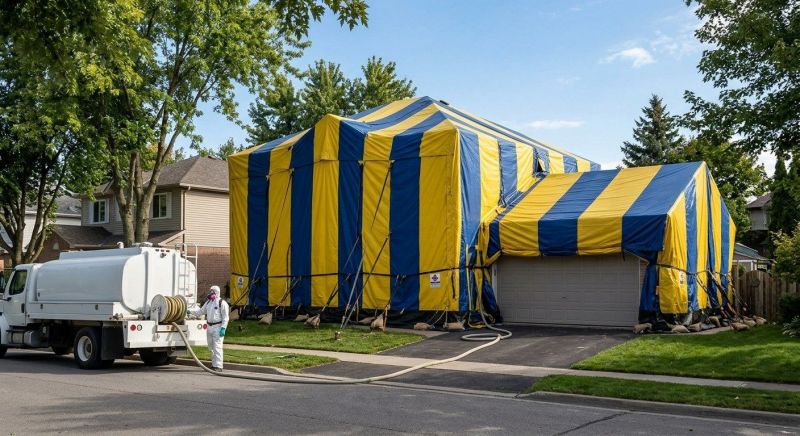Tent Fumigation in Columbus, OH