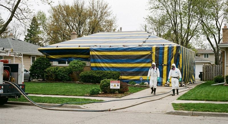 Tent Fumigation in Toledo, OH